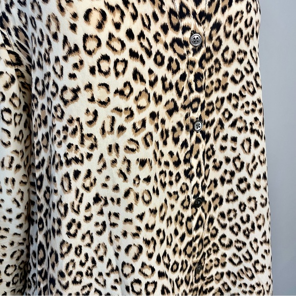 Equipment Cheetah Silk Blouse - Picture 7 of 13